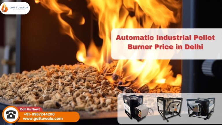 Industrial pellet burner