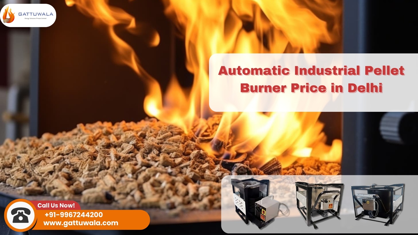 Automatic Industrial Pellet Burner Price in Delhi