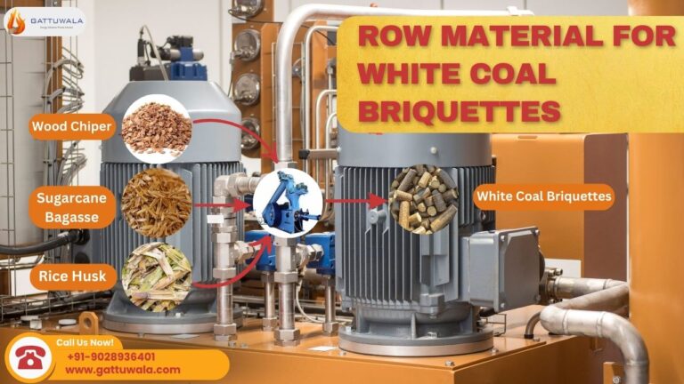 Row Material for white coal Briquettes