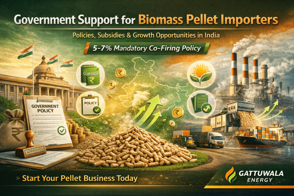 Government Support for Biomass Pellet Importers