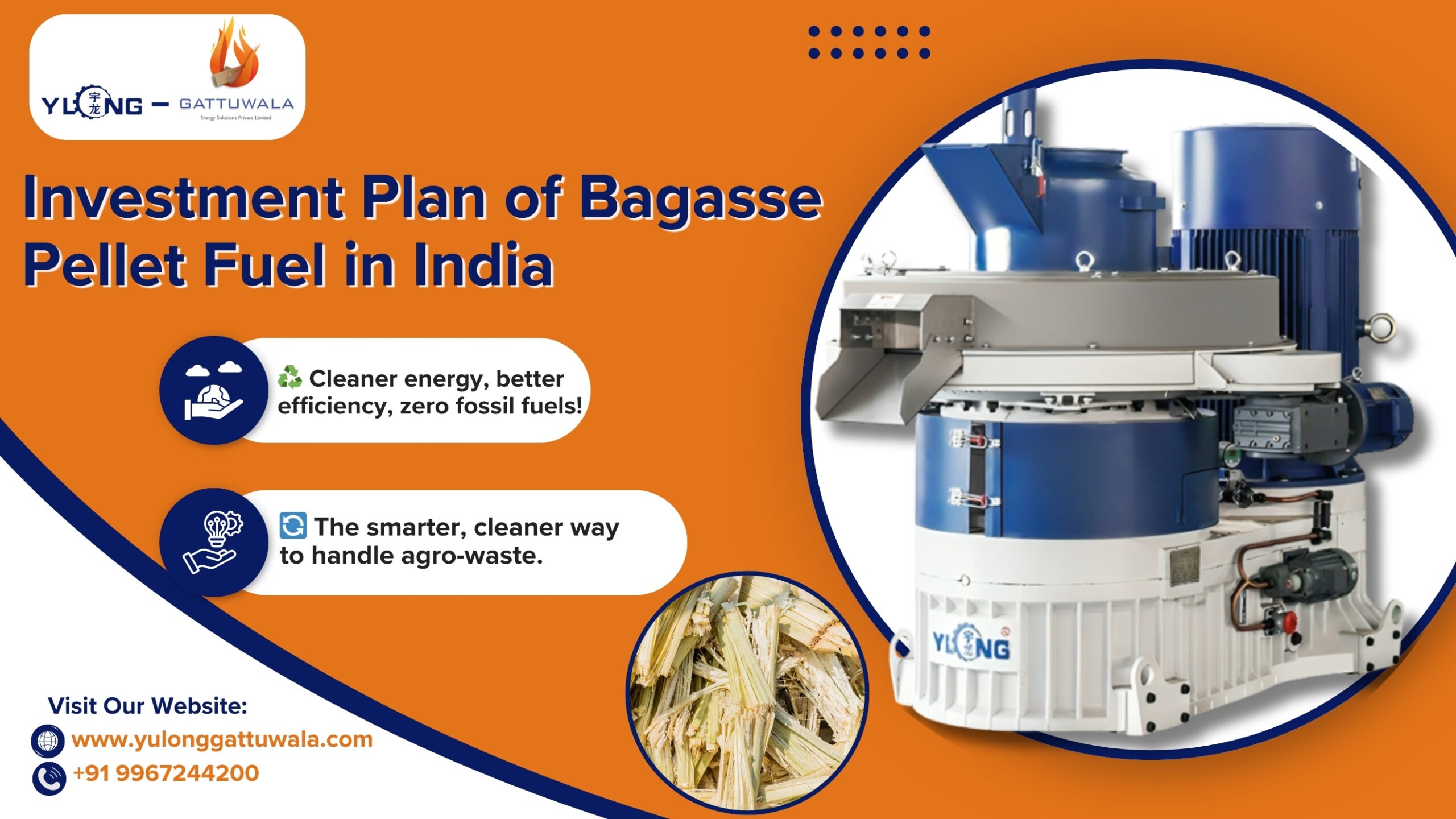 Bagasse Pellet Fuel