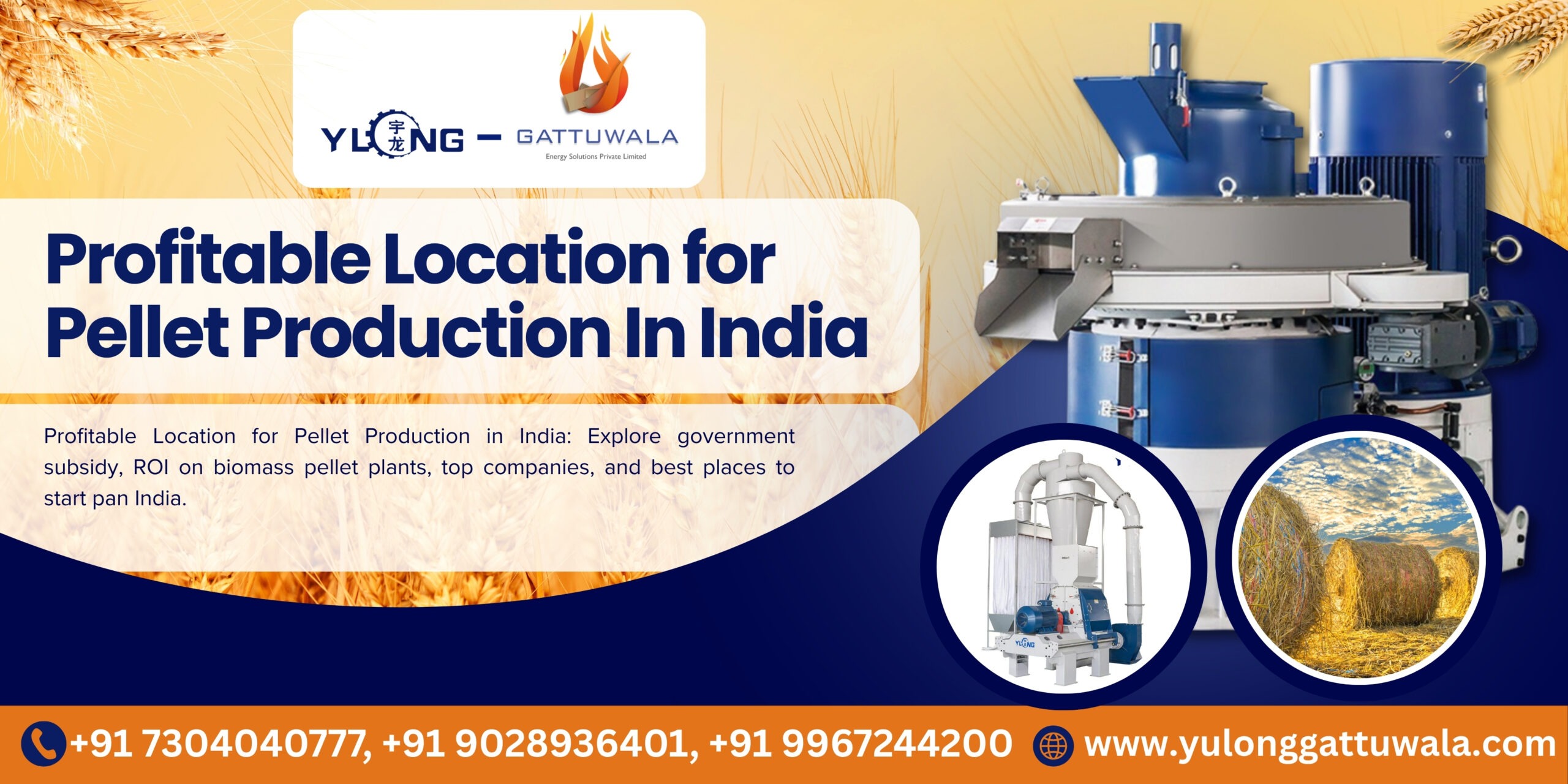 Profitable Location for Pellet Production In India