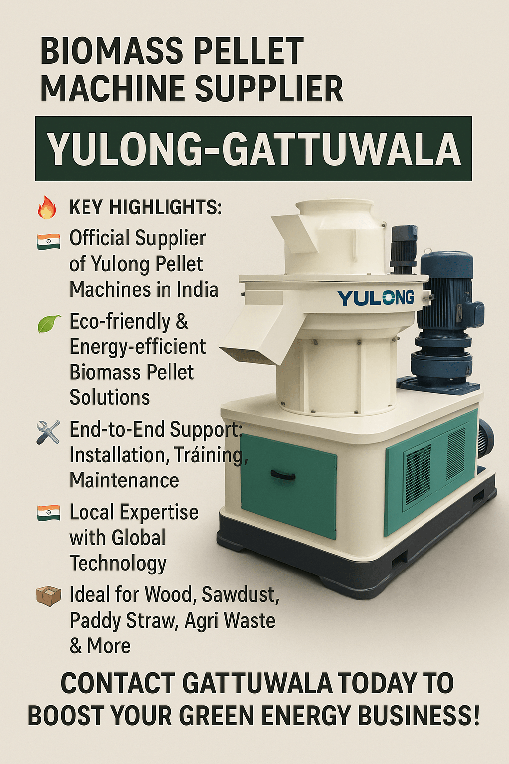 Top biomass pellet machine supplier