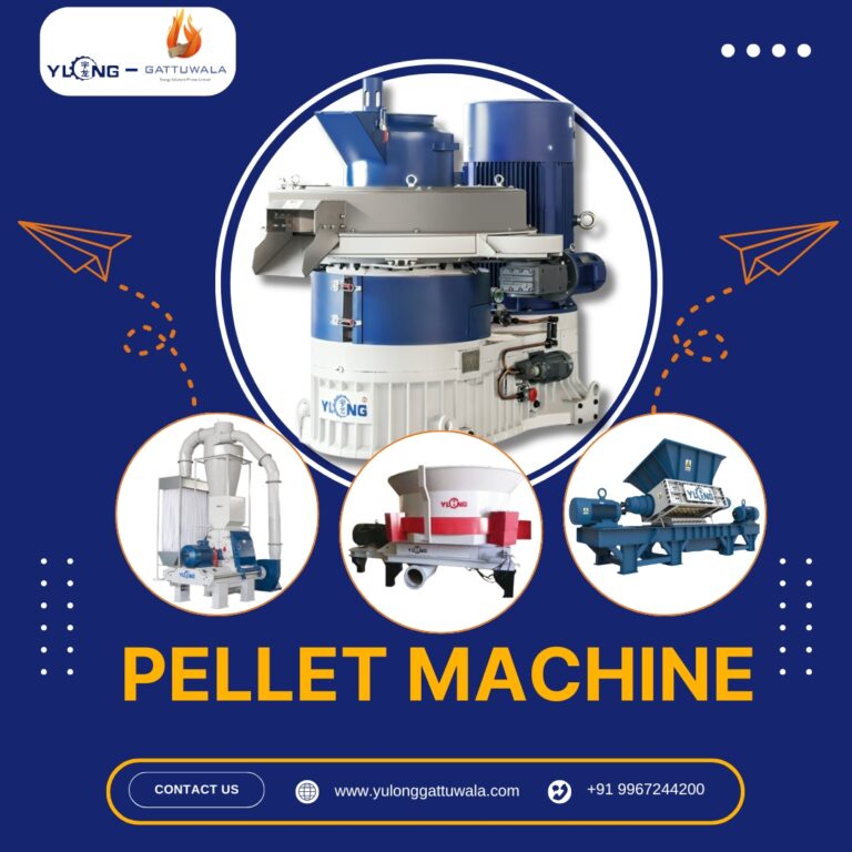 Manufacturers of Biomass Pellet Machine in India