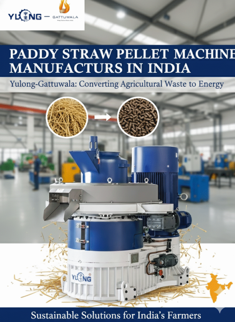 Paddy Straw Pellet Machine Manufacturers in India