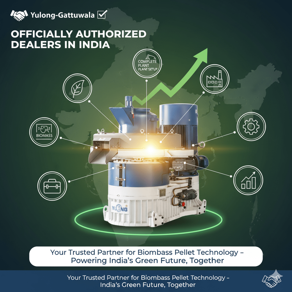 Pellet Machine Authorized Dealer in India – Trusted Source for Quality Biomass Solutions