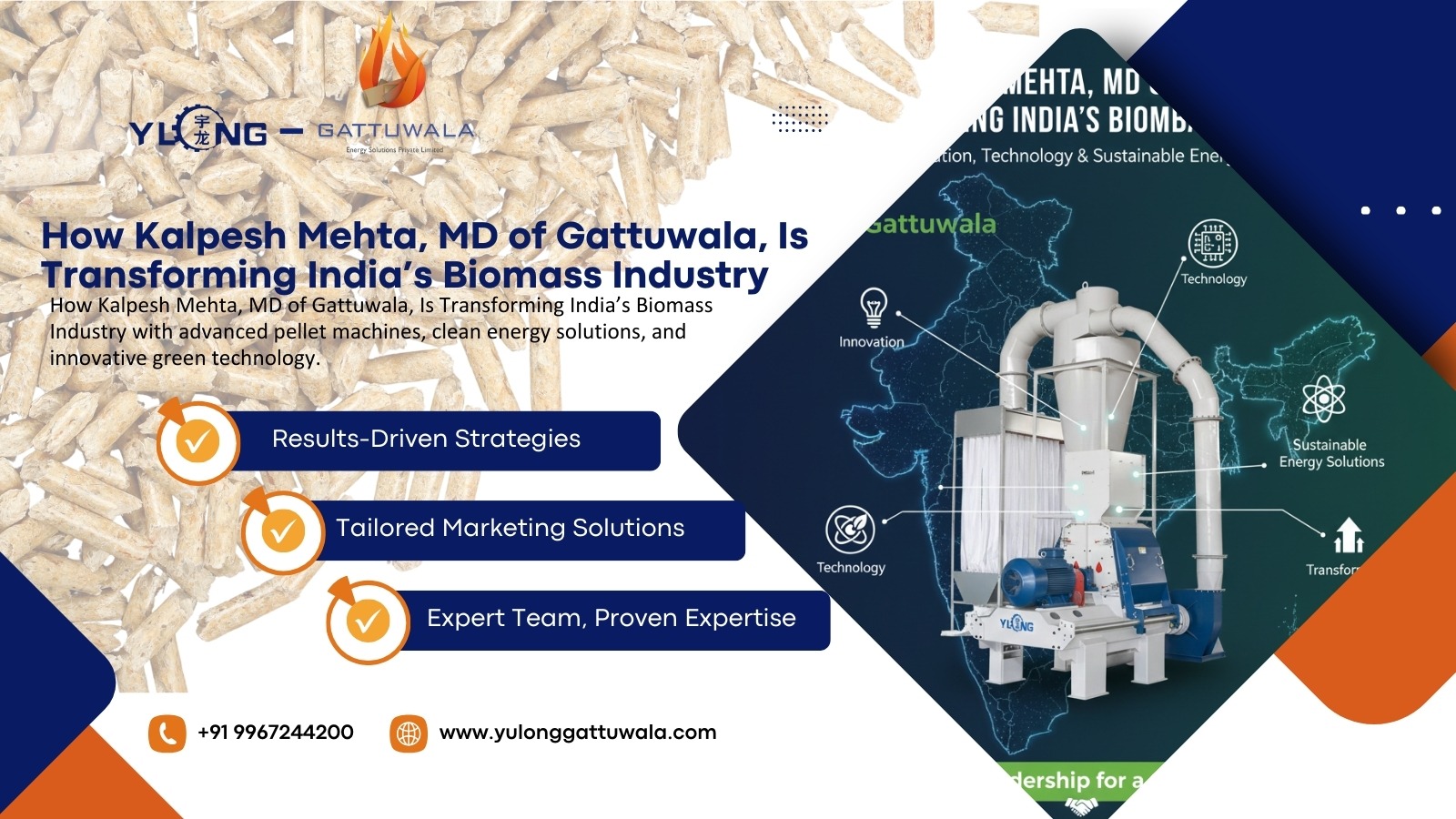 How Kalpesh Mehta, MD of Gattuwala, Is Transforming India’s Biomass Industry