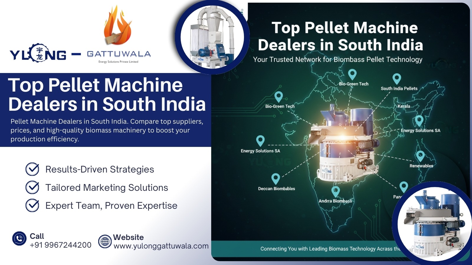Pellet Machine Dealers in South India – Yulong Gattuwala