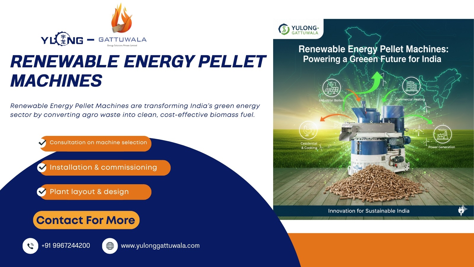 Renewable Energy Pellet Machines