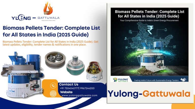 Biomass Pellets Tender