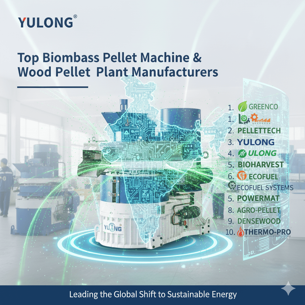 Biomass Pellet Machine & Wood Pellet Plant Manufacturers