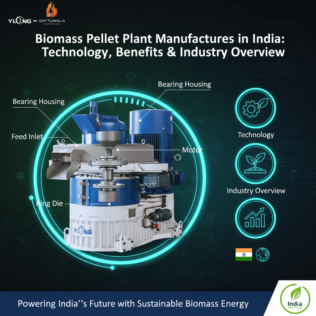 Biomass Pellet Plant Manufacturers in India