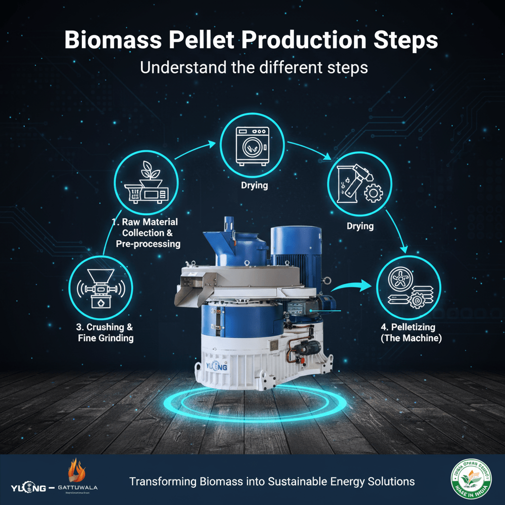 Biomass Pellet Production Steps - Understand the different steps