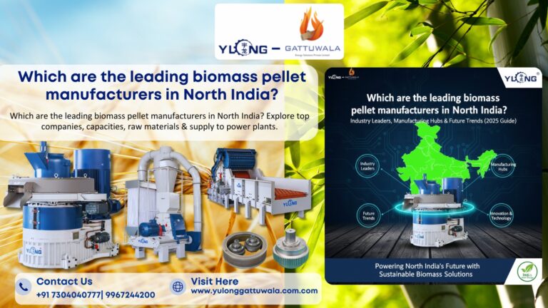 Which are the leading biomass pellet manufacturers in North India?