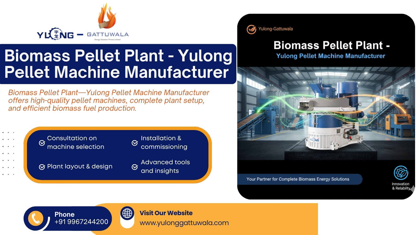 Biomass Pellet Plant – Yulong Pellet Machine Manufacturer