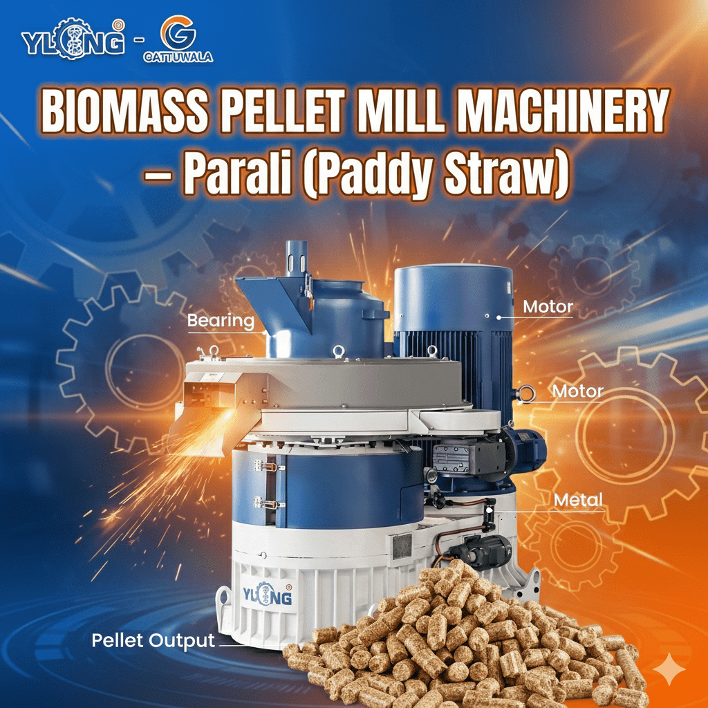 BIOMASS PELLET MILL MACHINERY – Parali