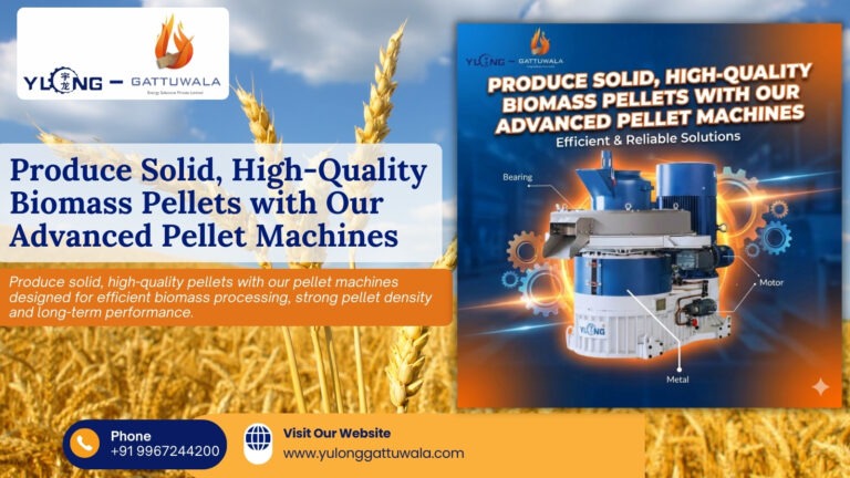 Produce solid high-quality pellets with our Pellet