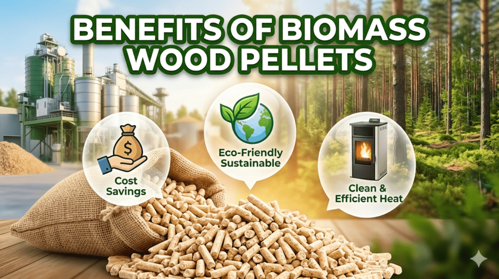 Benefits of Biomass Wood Pellets