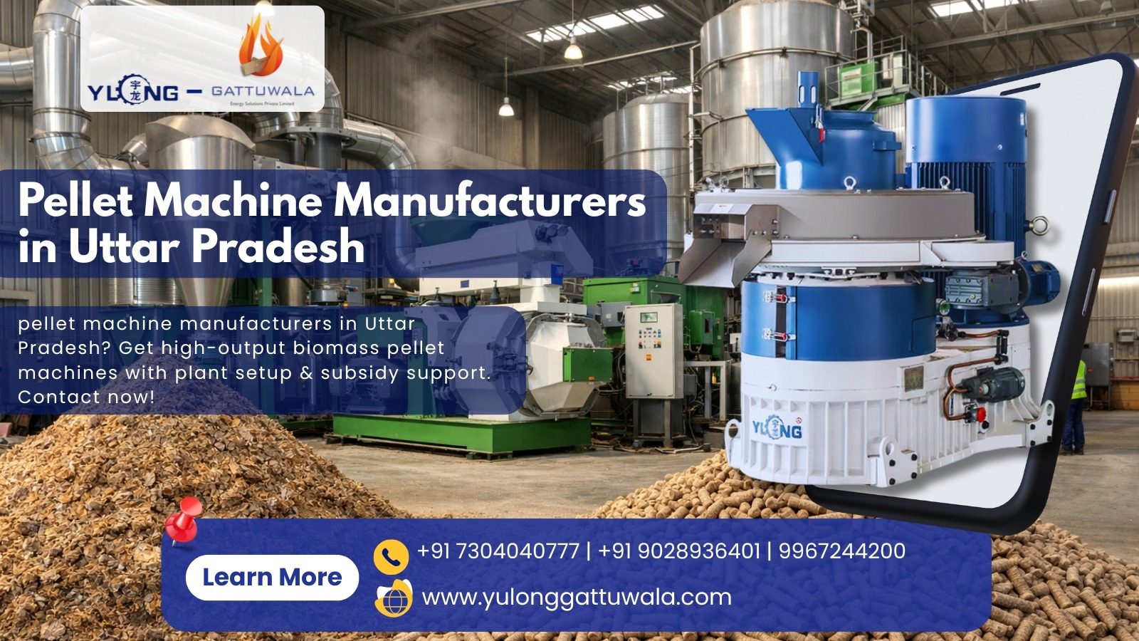 Pellet Machine Manufacturers in Uttar Pradesh