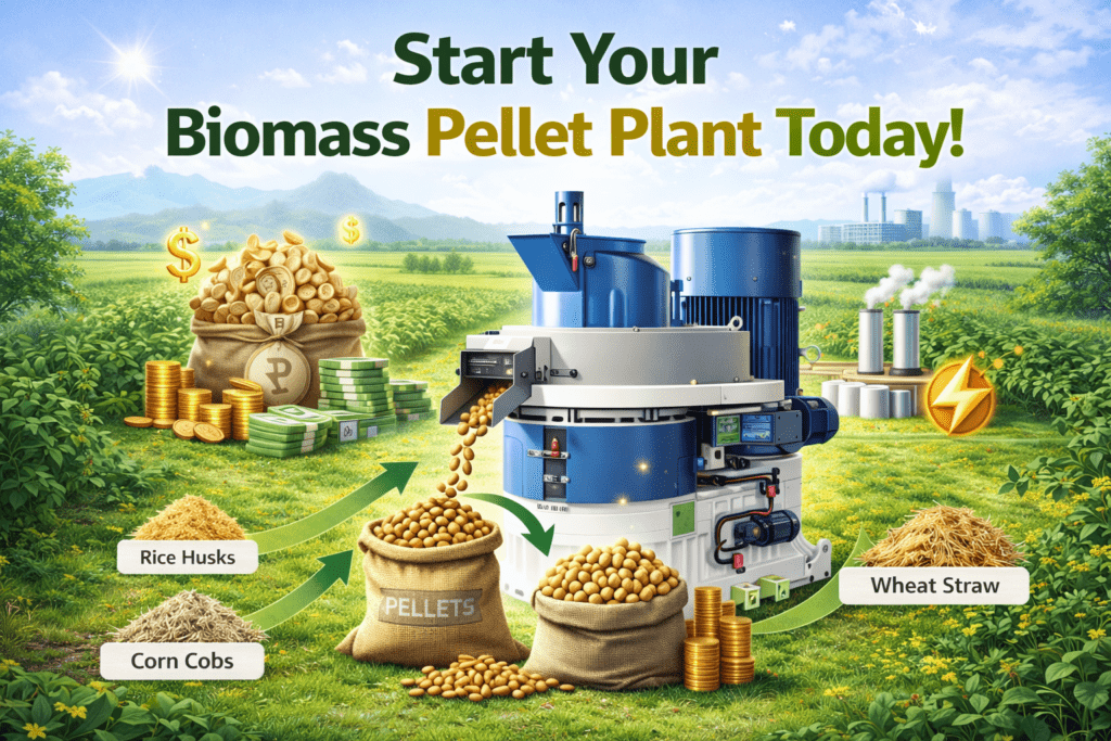 Start Your Biomass Pellet Plant Today