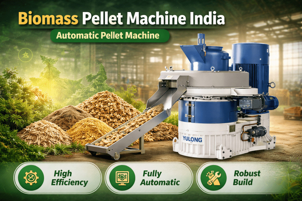 Biomass Pellet Machine India