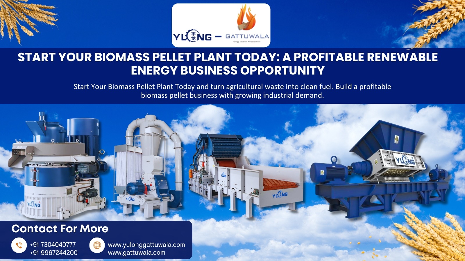 Start Your Biomass Pellet Plant Today