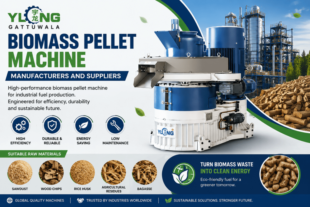 Biomass Pellet Machine Manufacturers