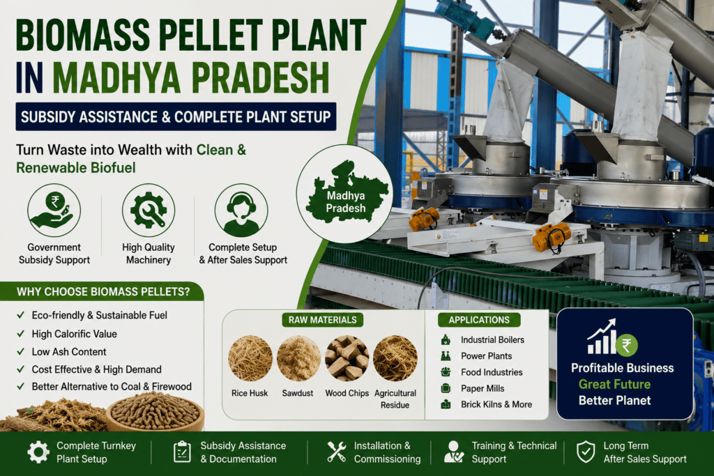 Start a Biomass Pellet Plant in MP