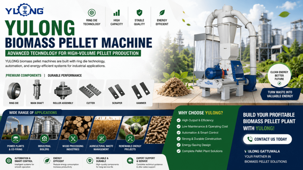 YULONG Biomass Pellet Machine